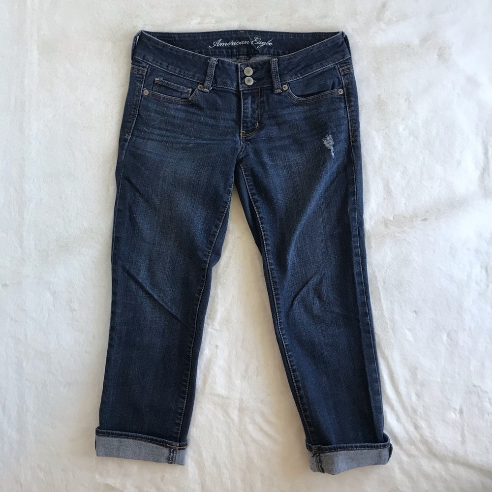 American Eagle Jean Capris